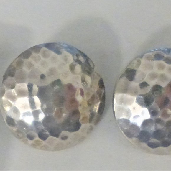 JW2 NECKLACE & EARRINGS Stainless Steel Necklace Silver Earrings Clip on Earring - Picture 6 of 11